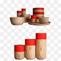 木制碗盆
