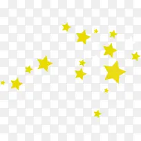 黄色卡通星星淘宝促销