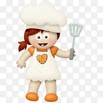 烹饪女孩