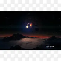外太空精美设计桌面壁纸