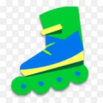 绿色滑板鞋