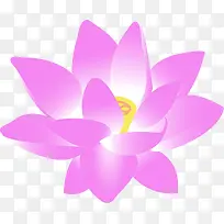 卡通粉色浪漫水仙花
