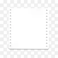 电商设计白纸png透明图