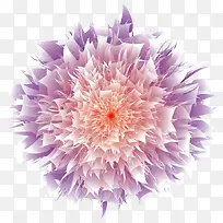 AI抽象花瓣