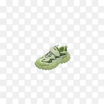 绿色运动童鞋鞋