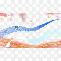 科技元素色斑光效光线