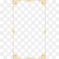 复古 棕色 边框 条纹