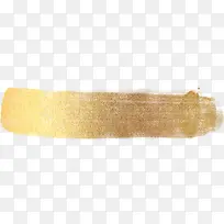 黄金漆质笔触感墨迹透明PNG素材