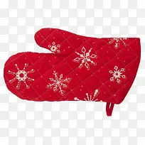 圣诞手套红色