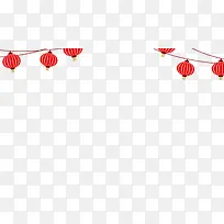 红灯笼新年挂饰