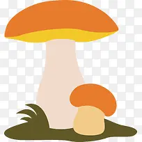 野生的小蘑菇