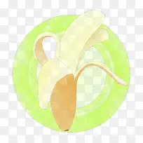 美味香蕉水果元素免扣