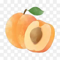 美味桃子元素水果