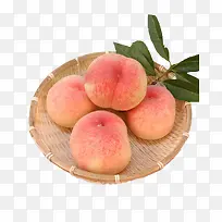 水蜜桃果盘元素