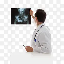 腰椎检查X光片