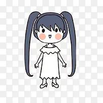 人物手绘插画可爱素材96