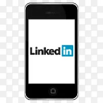 iphone社交媒体图标linkedin