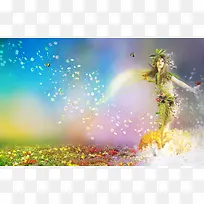 人物特效背景02