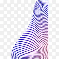 活动海报线条紫色特效