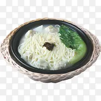 鱼汤鲜肉云吞面