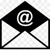 打开电子邮件信封图标