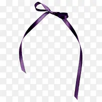 紫色小礼带