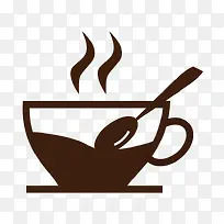 热咖啡图标元素