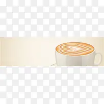 精美咖啡banner背景