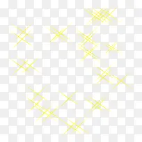 开学季黄色星星海报