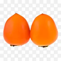 两个柿子