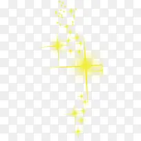 中秋节黄色漂亮星光