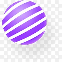 紫色圆圈条纹小图标