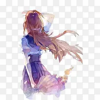 彩色动漫人物