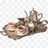下午茶红茶杯子素材免抠图像