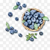 蓝莓下午茶设计水果