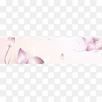 莲花banner背景图