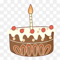 生日蜡烛生日蛋糕