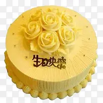 生日蛋糕生日快乐花朵