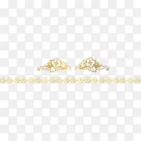 金色创意分割线