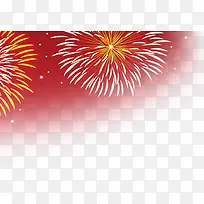 节日庆祝烟花美景