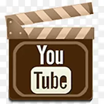 YouTube电影风格logo图标