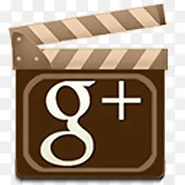 G电影风格logo图标