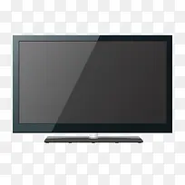黑色液晶电视