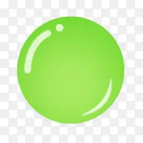 绿色标签气泡
