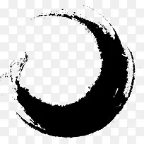 黑色泼墨