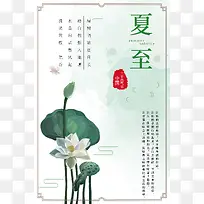 中国二十四气节海报