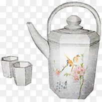 中国风水杯水壶