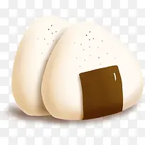 手绘卡通食物馒头素材