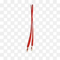 高清创意红色的绳子