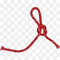 红色绳子